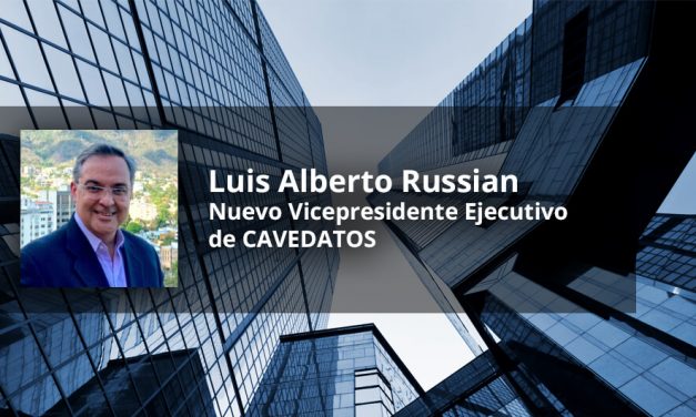 CAVEDATOS tiene nuevo ​Vicepresidente Ejecutivo